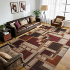 Large Rugs for Living Room Printed
