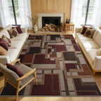 Large Rugs for Living Room Printed