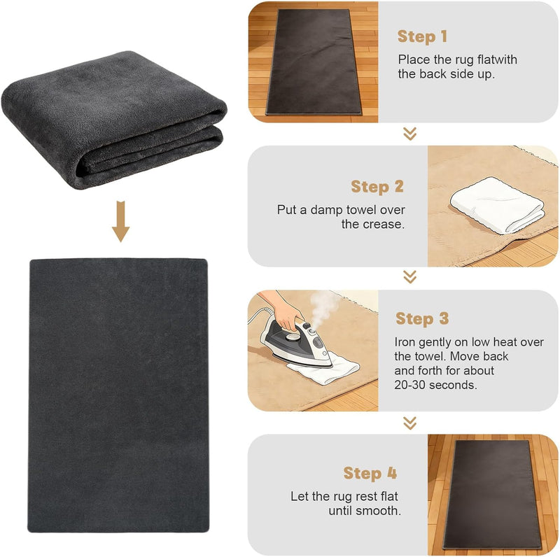 Soft Washable Rugs for Living Room Fluffy