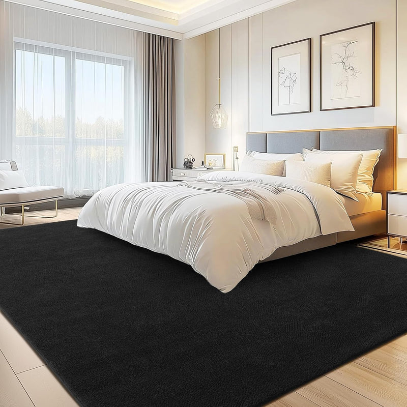 Soft Washable Rugs for Living Room Fluffy