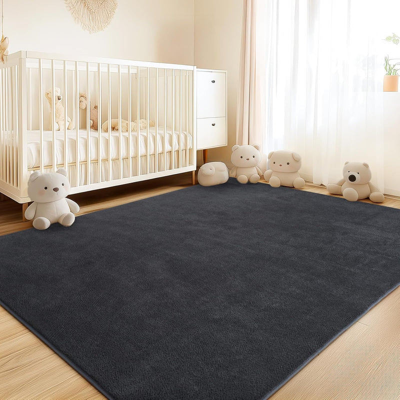 Soft Washable Rugs for Living Room Fluffy
