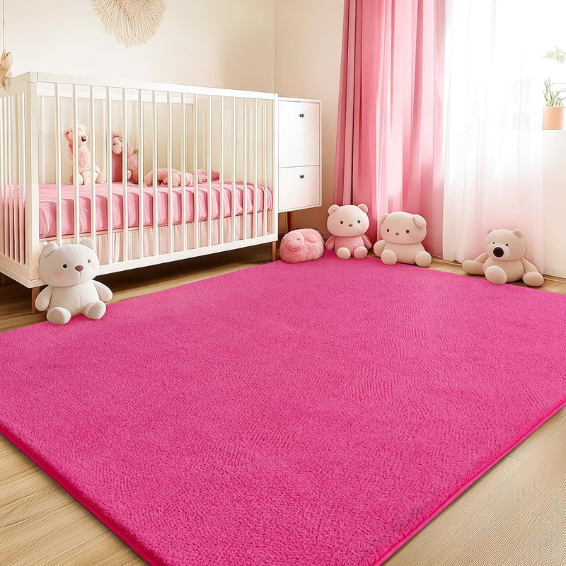 Soft Washable Rugs for Living Room Fluffy