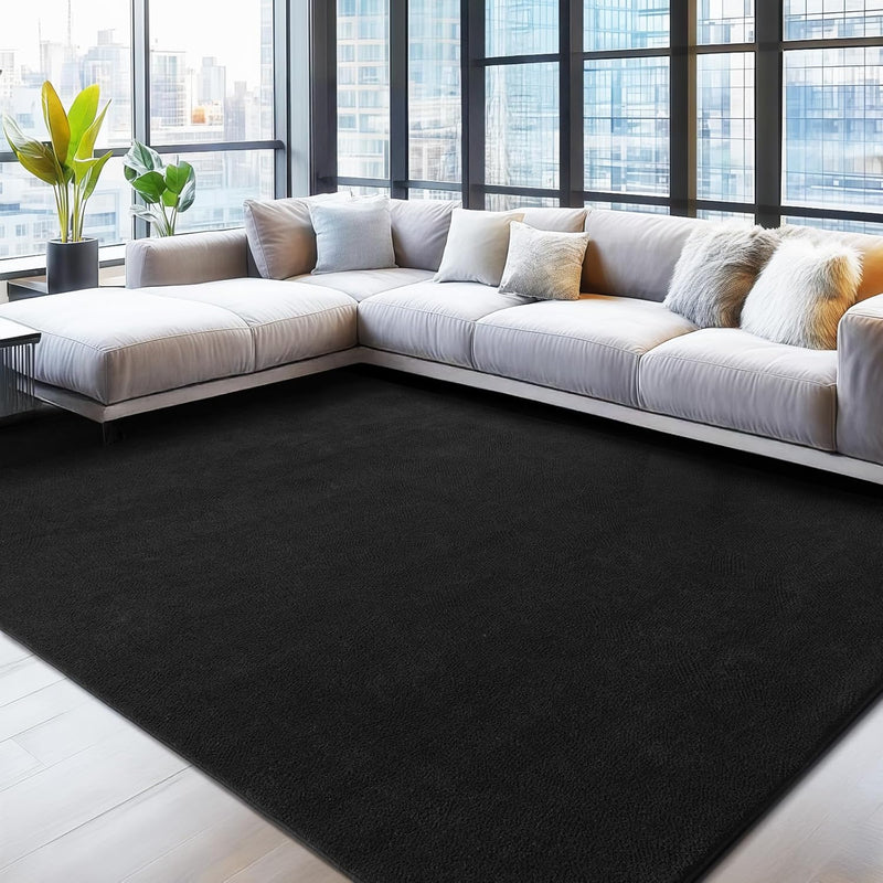 Soft Washable Rugs for Living Room Fluffy