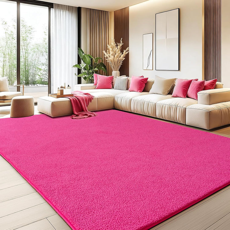 Soft Washable Rugs for Living Room Fluffy