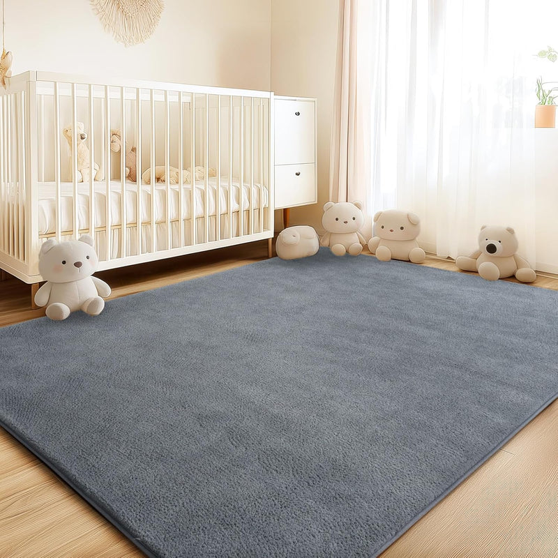 Soft Washable Rugs for Living Room Fluffy