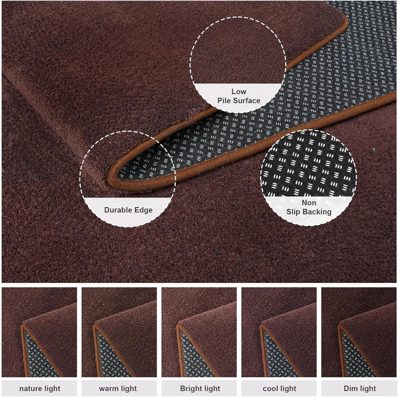Soft Washable Rugs for Living Room Fluffy
