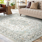 Large Rugs for Living Room Vintage Washable