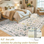 Large Rugs for Living Room Washable Area