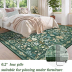 Large Rugs for Living Room Washable Area