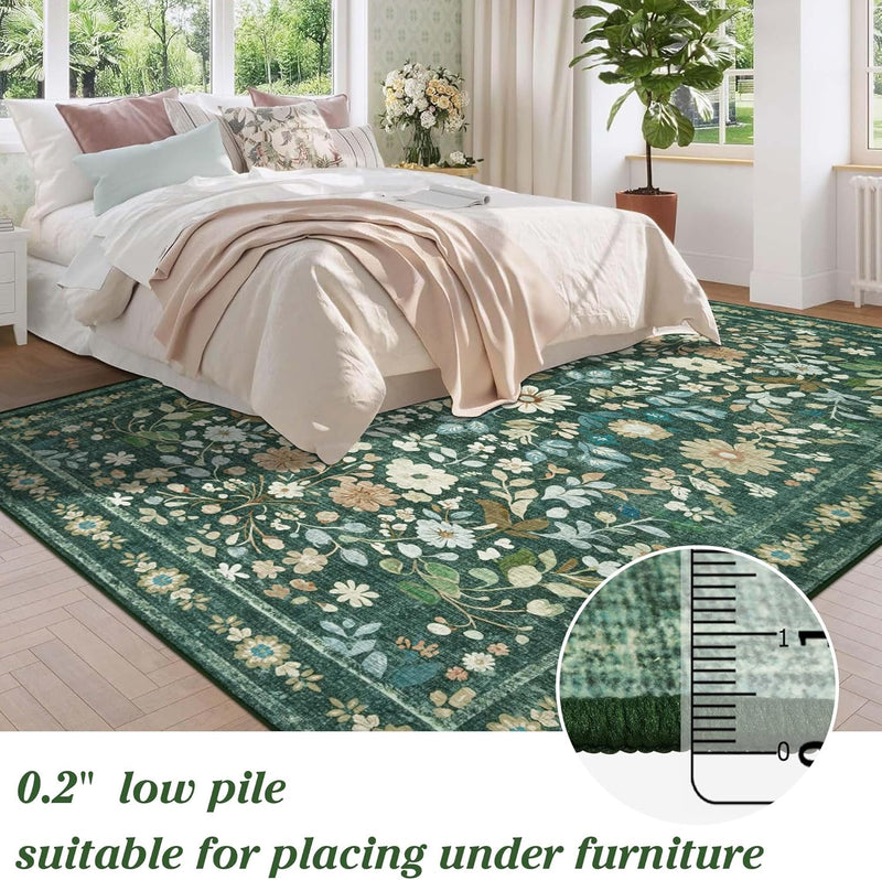 Large Rugs for Living Room Washable Area