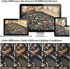 Large Rugs for Living Room Washable Area