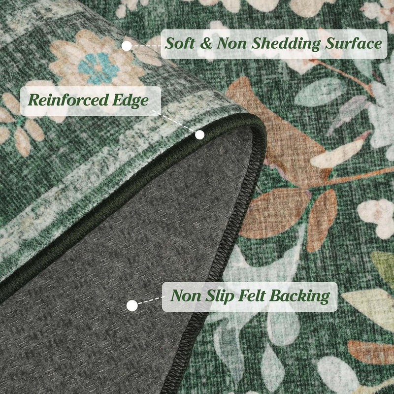 Large Rugs for Living Room Washable Area