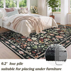 Large Rugs for Living Room Washable Area