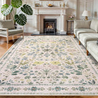 Large Rugs for Living Room Washable Area
