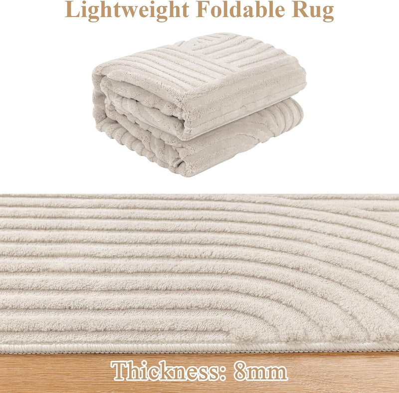 Large Rugs Living Room Fluffy Short Pile Washable
