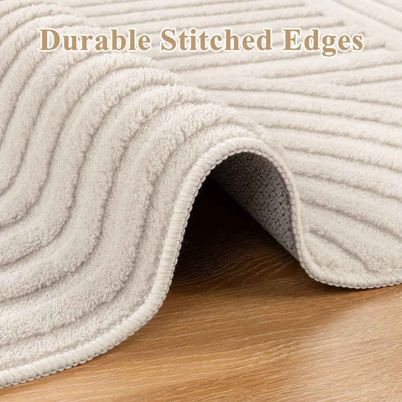 Large Rugs Living Room Fluffy Short Pile Washable