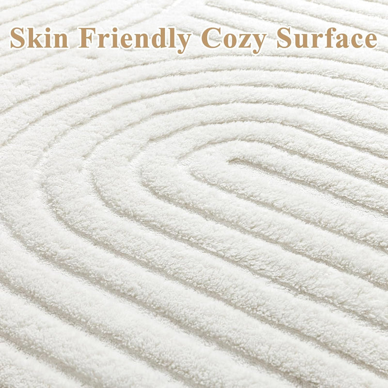 Large Rugs Living Room Fluffy Short Pile Washable