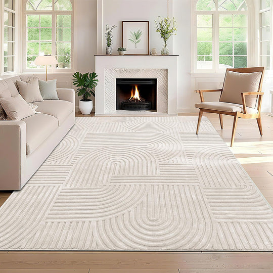 Large Rugs Living Room Fluffy Short Pile Washable