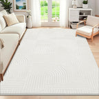 Large Rugs Living Room Fluffy Short Pile Washable