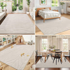 Large Rugs Living Room Fluffy Short Pile Washable