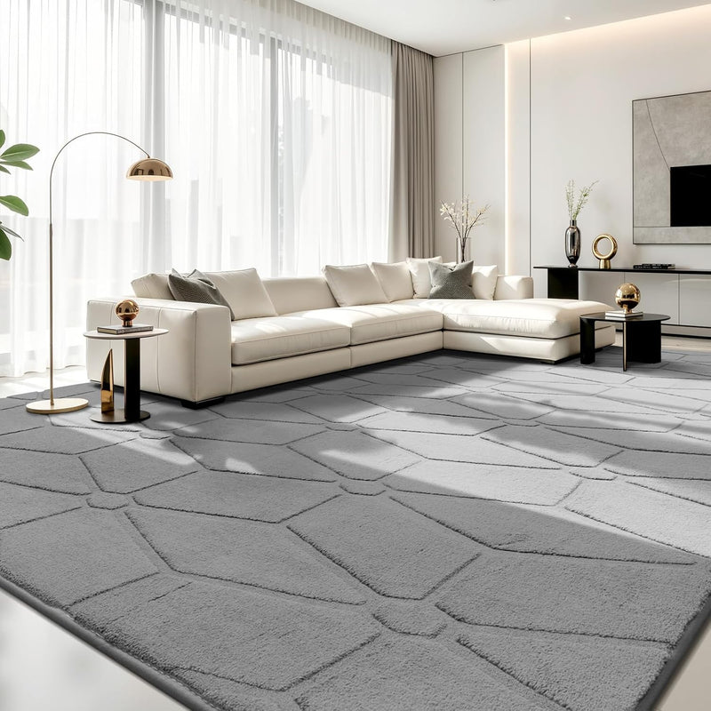 Large Rugs Living Room Fluffy Washable