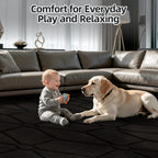 Large Rugs Living Room Fluffy Washable