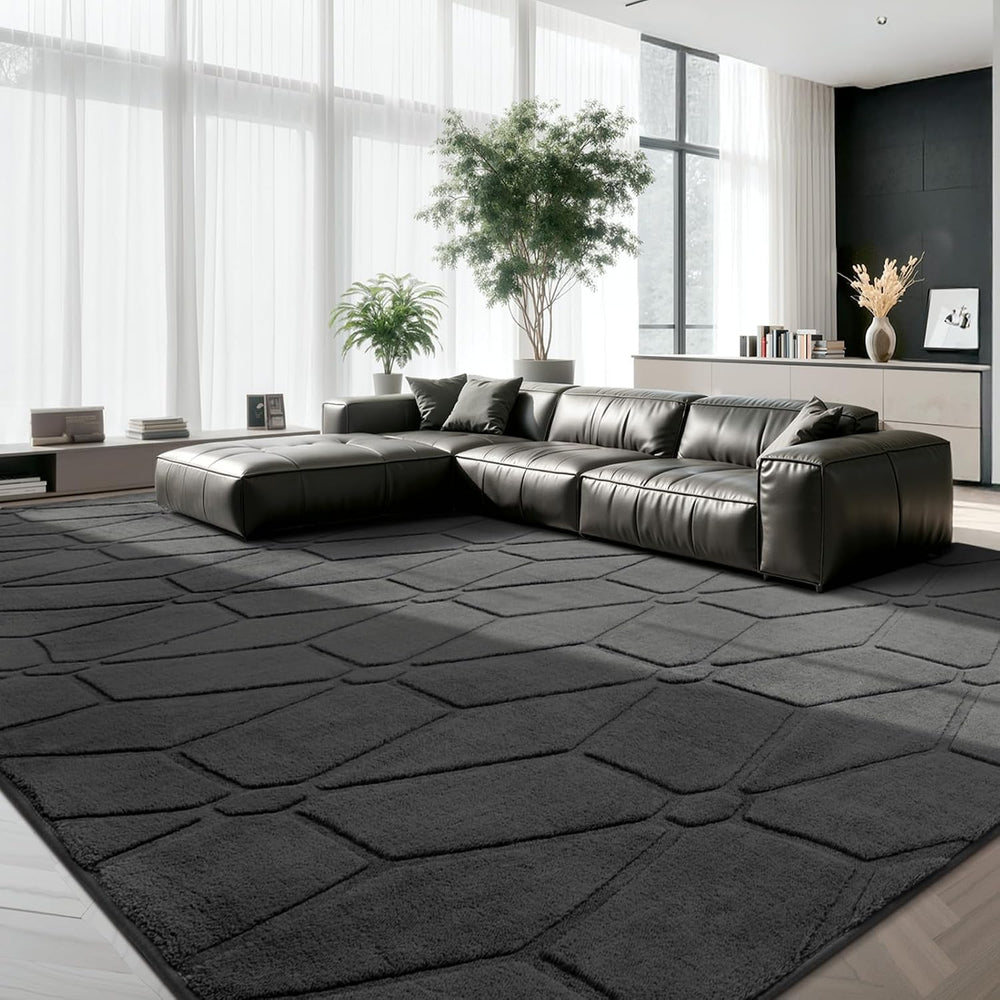 Large Rugs Living Room Fluffy Washable