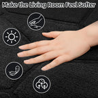 Large Rugs Living Room Fluffy Washable