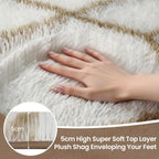 Large Rugs Living Room Shaggy for Bedroom