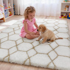 Large Rugs Living Room Shaggy for Bedroom