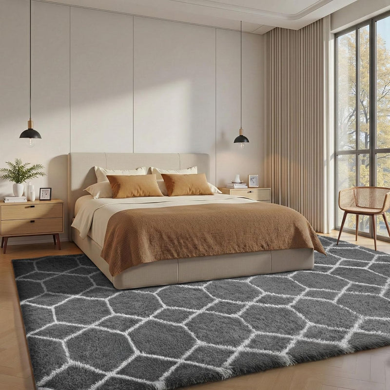 Large Rugs Living Room Shaggy for Bedroom