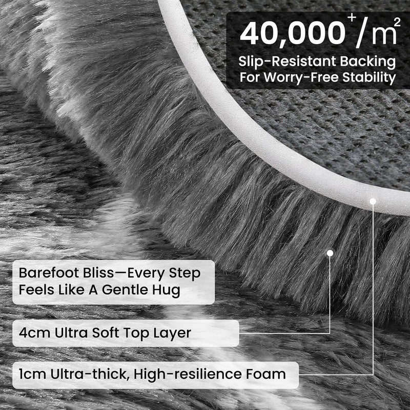 Large Rugs Living Room Shaggy for Bedroom