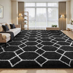Large Rugs Living Room Shaggy for Bedroom