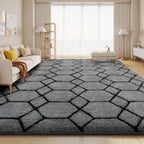 Large Rugs Living Room Shaggy for Bedroom