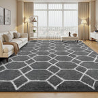 Large Rugs Living Room Shaggy for Bedroom