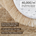 Large Rugs Living Room Shaggy for Bedroom