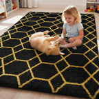 Large Rugs Living Room Shaggy for Bedroom