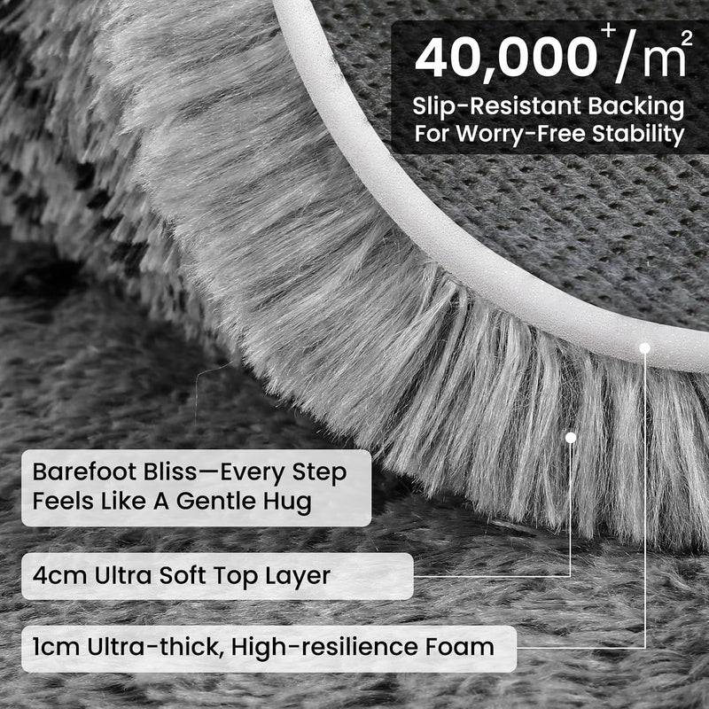 Large Rugs Living Room Shaggy for Bedroom