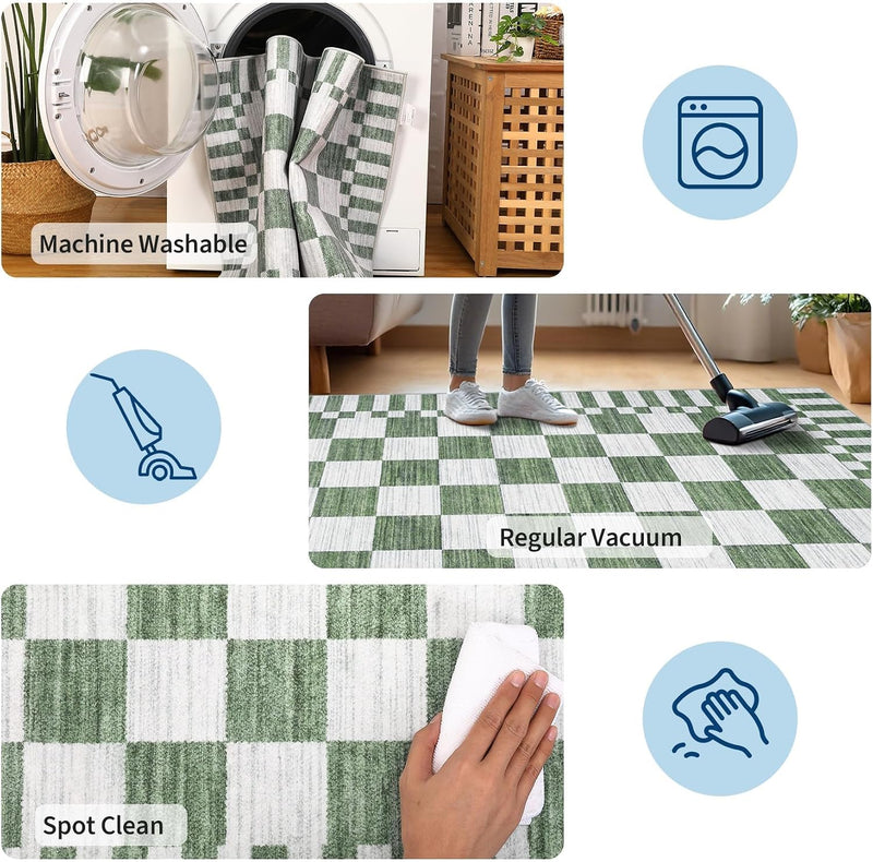Large Rugs Living Room Washable