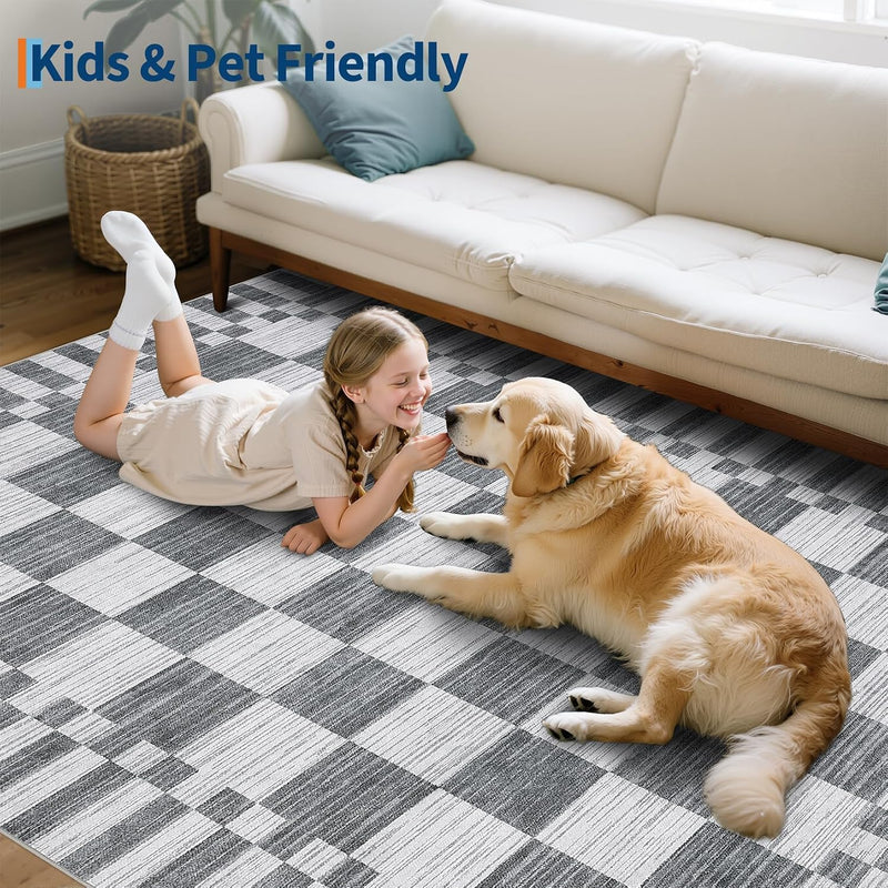 Large Rugs Living Room Washable