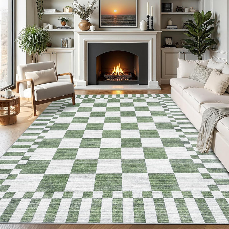 Large Rugs Living Room Washable