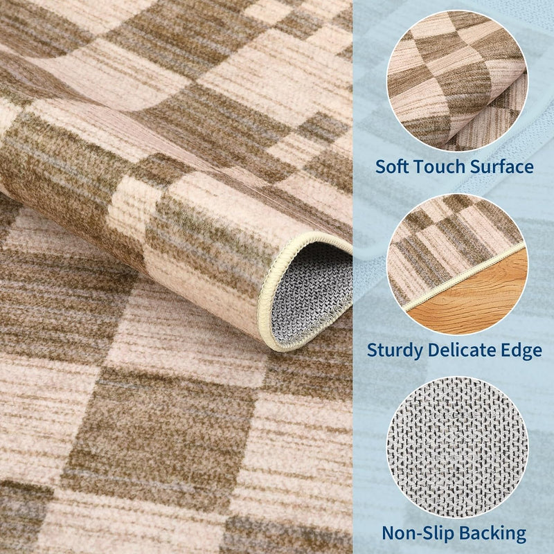 Large Rugs Living Room Washable