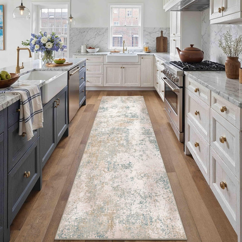 Large Rugs Living Room Washable Abstract Carpet