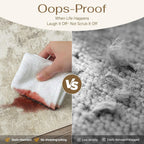 Large Rugs Living Room Washable Abstract Carpet