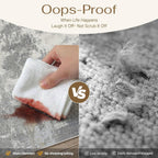 Large Rugs Living Room Washable Abstract Carpet