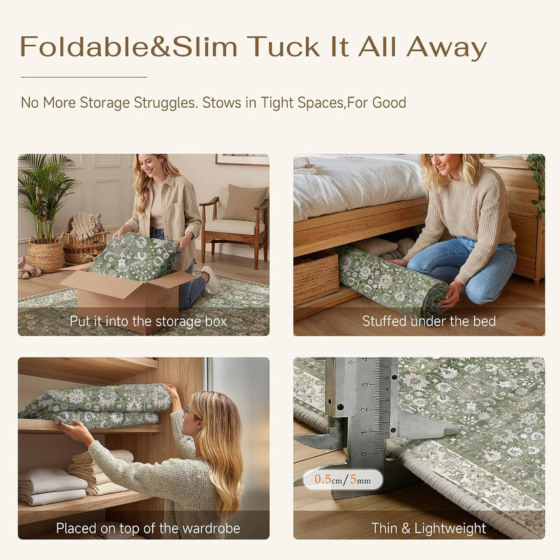 Rugs Living Room Washable Area Rug