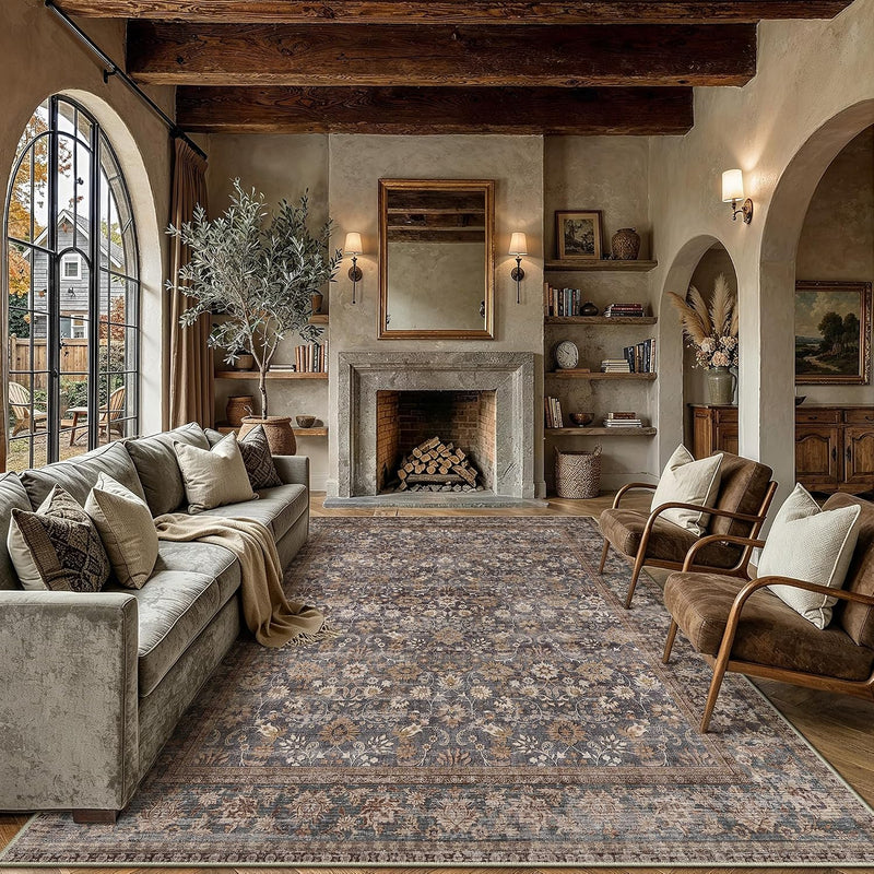 Rugs Living Room Washable Area Rug
