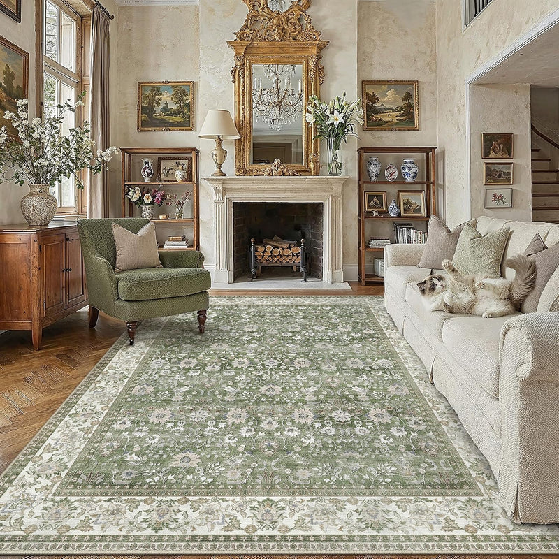 Rugs Living Room Washable Area Rug