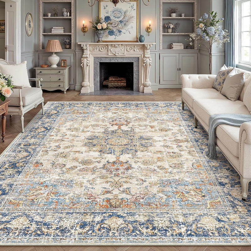 Rugs Living Room Washable Area Rug