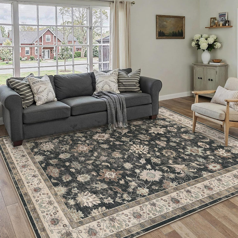 Washable Area Rug for Entryway Carpet